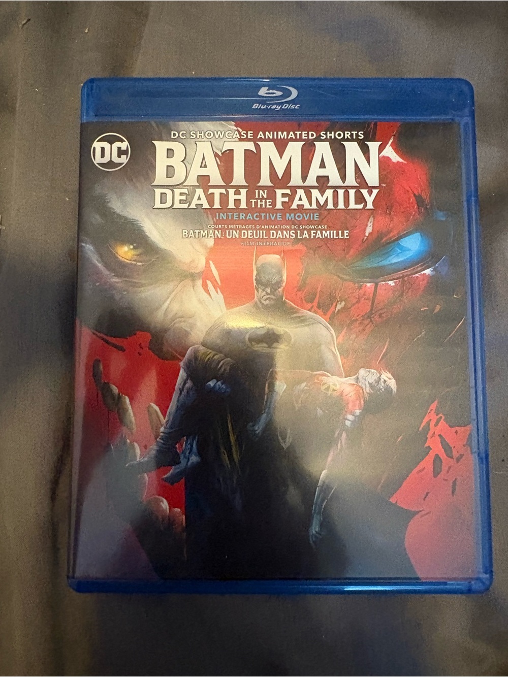 Blu-ray Batman Death in the Family interactive movie